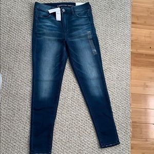 American Eagle hi-rise jeggings.